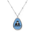 Javier Milei Afuera Oval Necklace