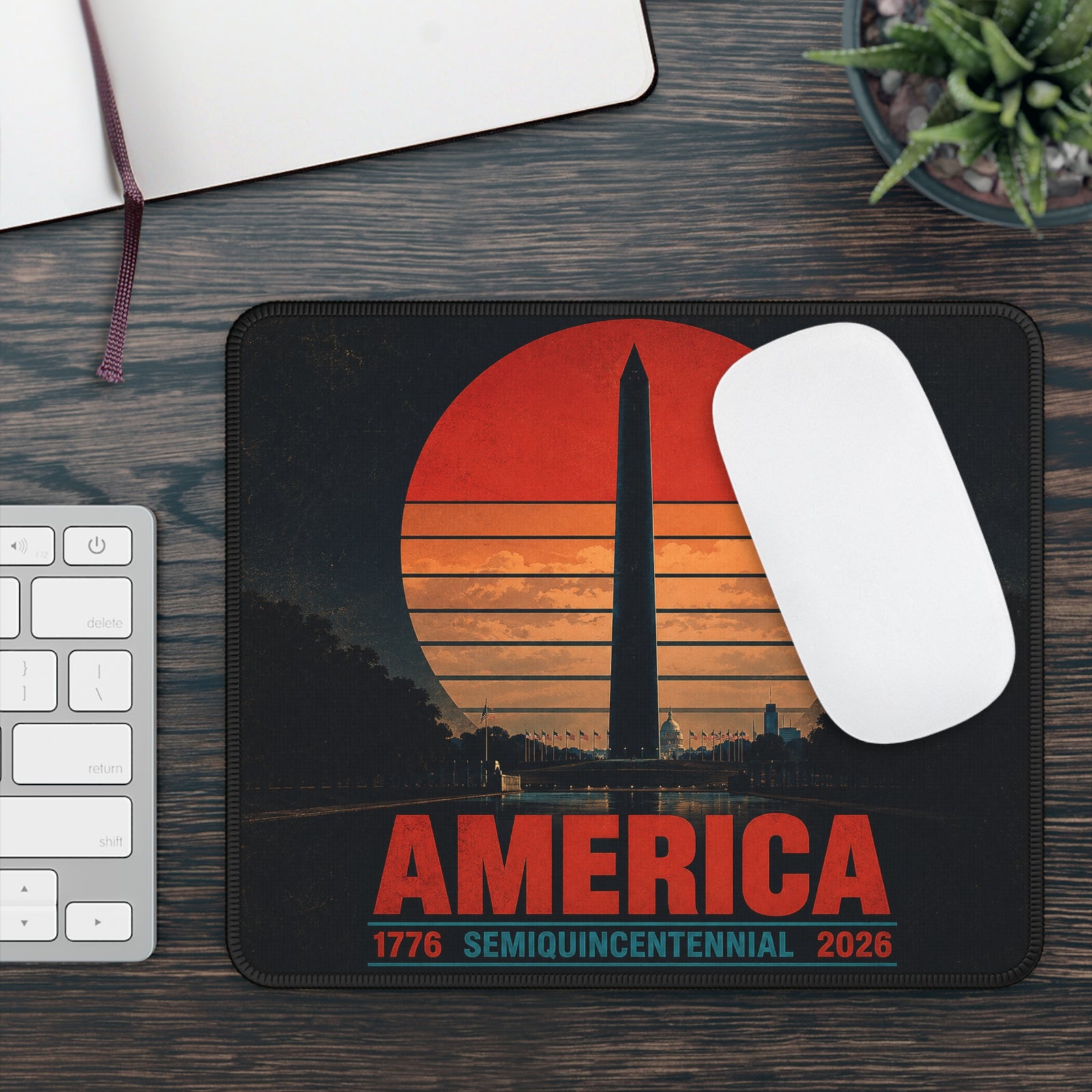 America 1776–2026 Semiquincentennial Mouse Pad