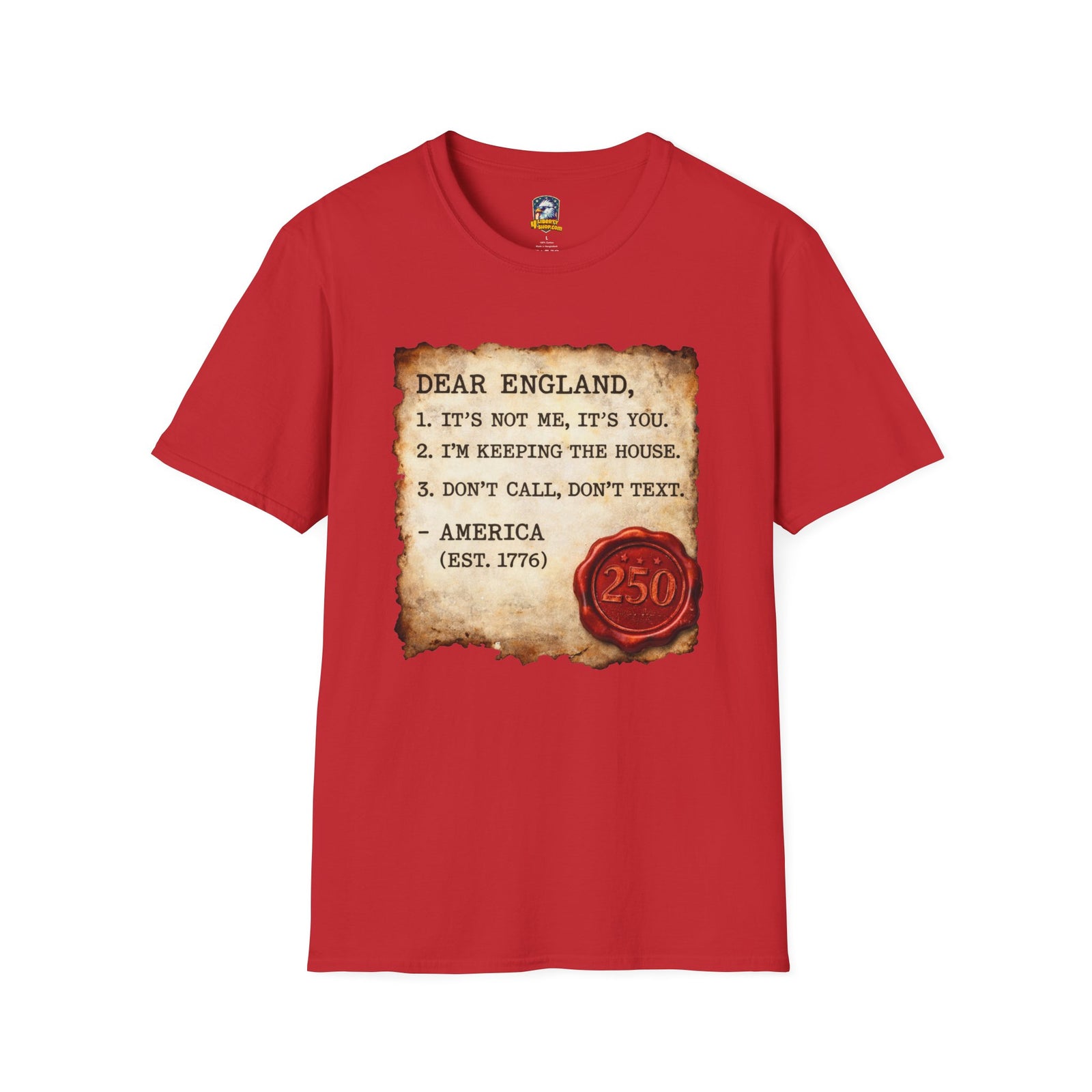 Walton & Johnson Independence 250 T-Shirt — 