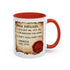 Walton & Johnson Dear England Funny 250th Anniversary Coffee Mug