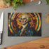 Stained Glass George Washington Glass Cutting Board - Premium Patriotic Kitchen Decor