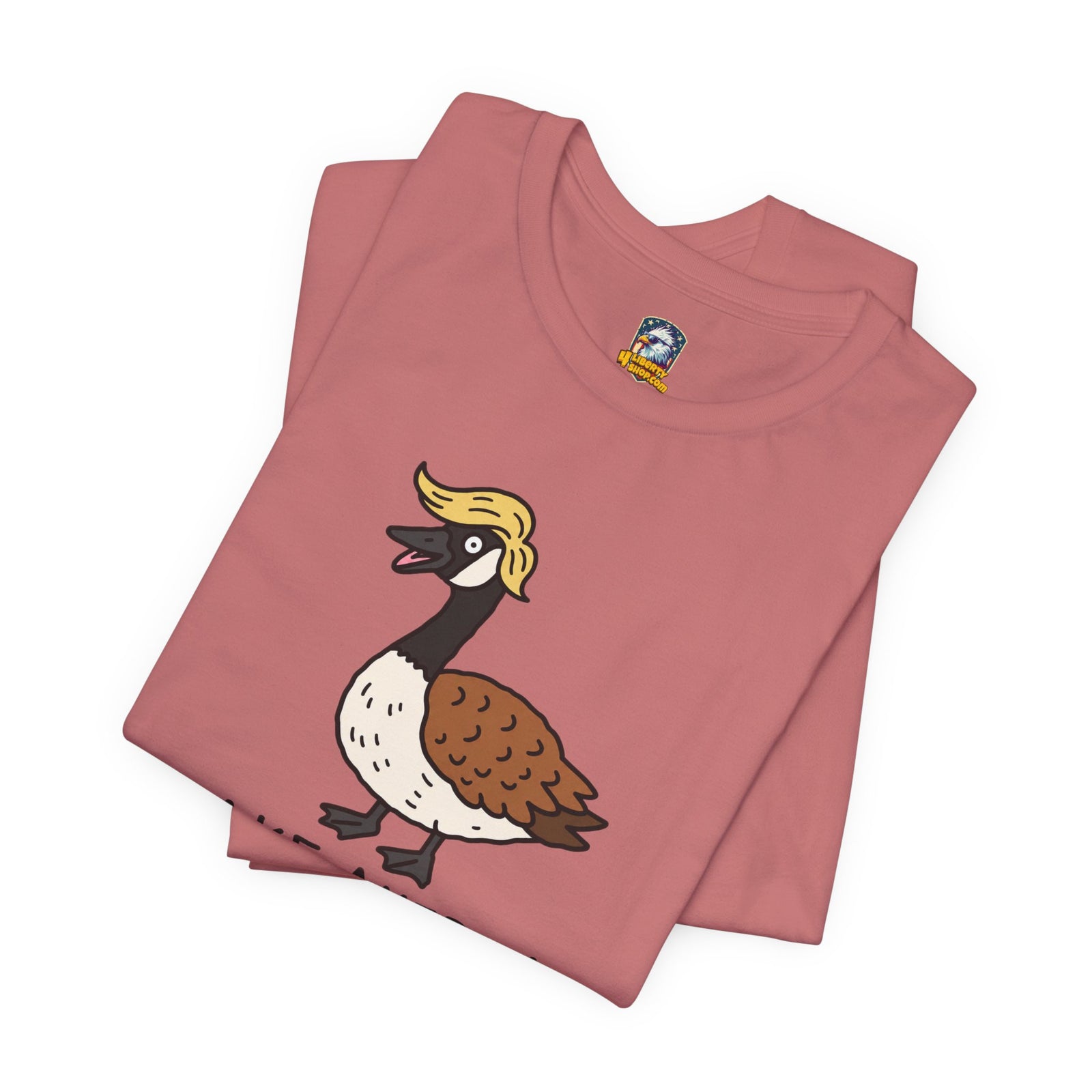 Lake America Goose T‑Shirt — 'Lake America EST. 2026' Cute Duck/Goose Graphic Tee - 4LibertyShop.com