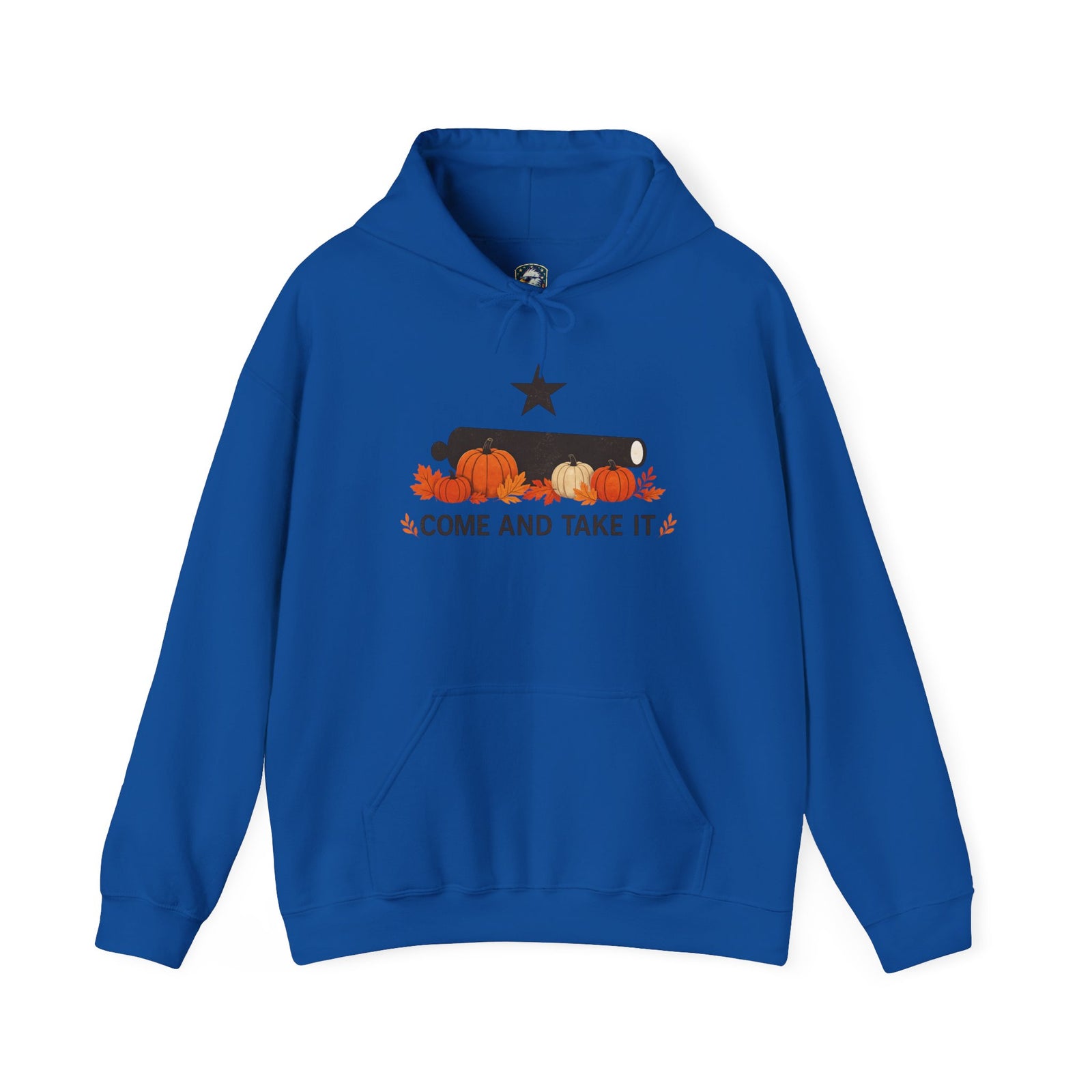 Pumpkin 'Come and Take It' Hoodie — Fall Harvest Sweatshirt - 4LibertyShop.com