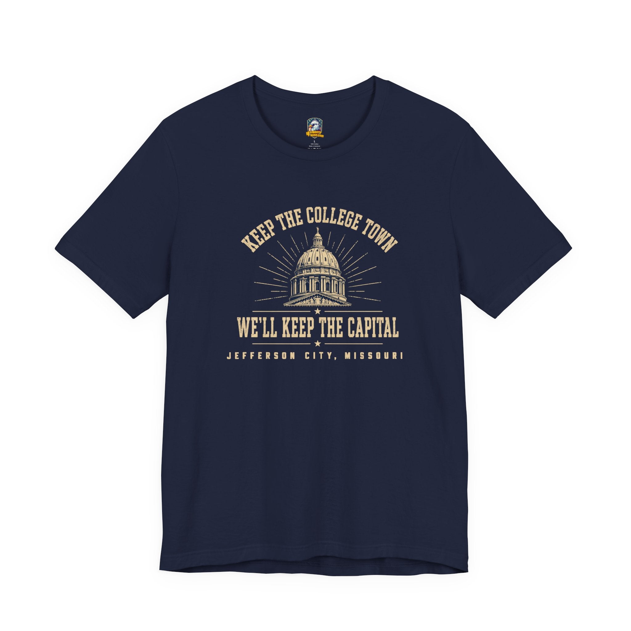 Wake Up Jeff City: Keep The College Town T-Shirt - 4LibertyShop.com
