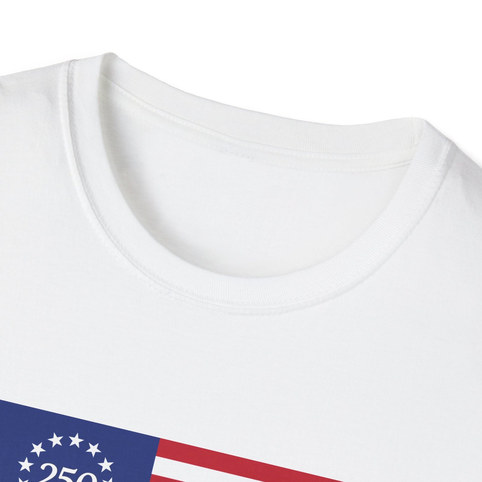 Liberty 250 Flag T-Shirt — Betsy Ross 13-Star Anniversary Tee