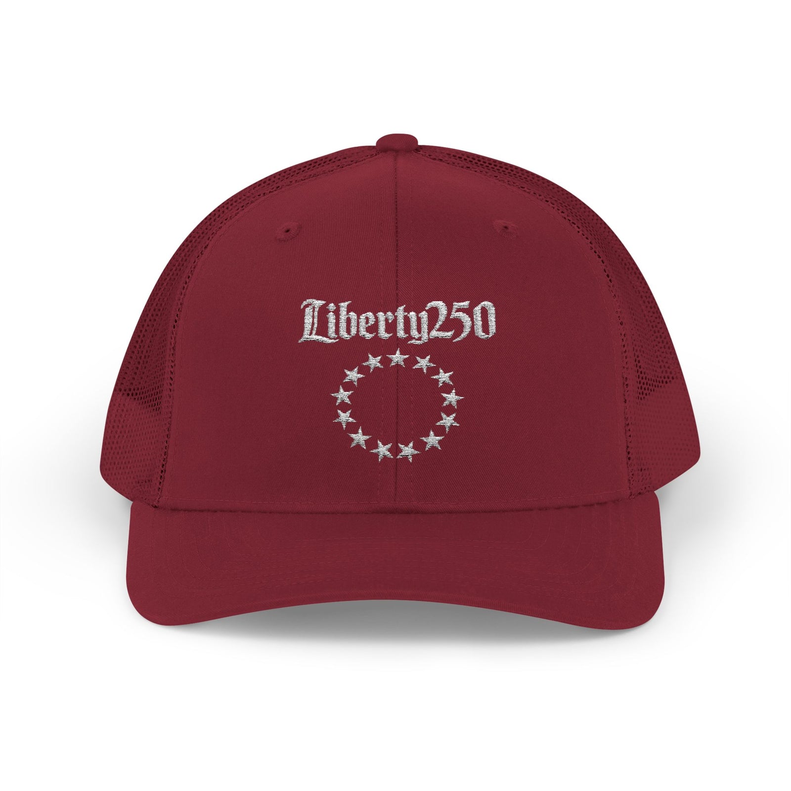 Liberty250 Trucker Cap - 13-Star Patriotic Snapback Hat
