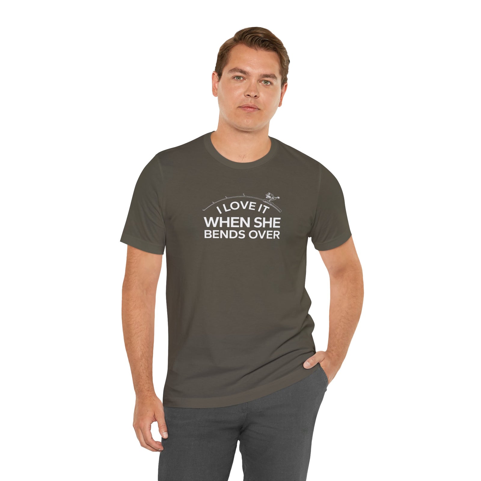 Walton & Johnson: Love It When She Bends Over T-Shirt
