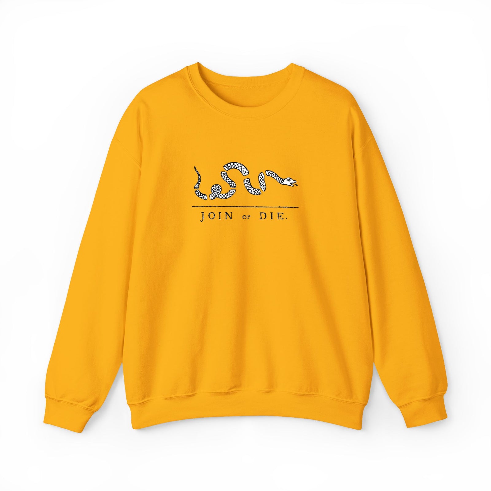 Join or Die Embroidered Sweatshirt