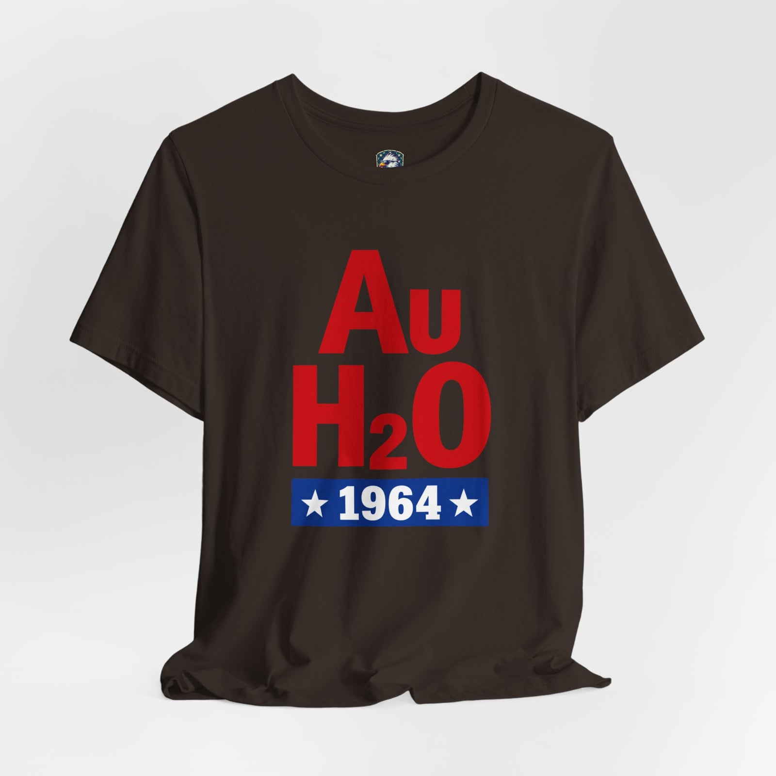 Au H2O 1964 Tee — Barry Goldwater Retro Chemistry Graphic T‑Shirt - 4LibertyShop.com