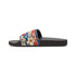 Patriotic Floral Slide Sandals — Women's Removable-Strap Summer Slides