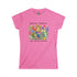 Spread Liberty Like Wildflowers Women's Tee — Liberty Bell Floral Graphic Shirt