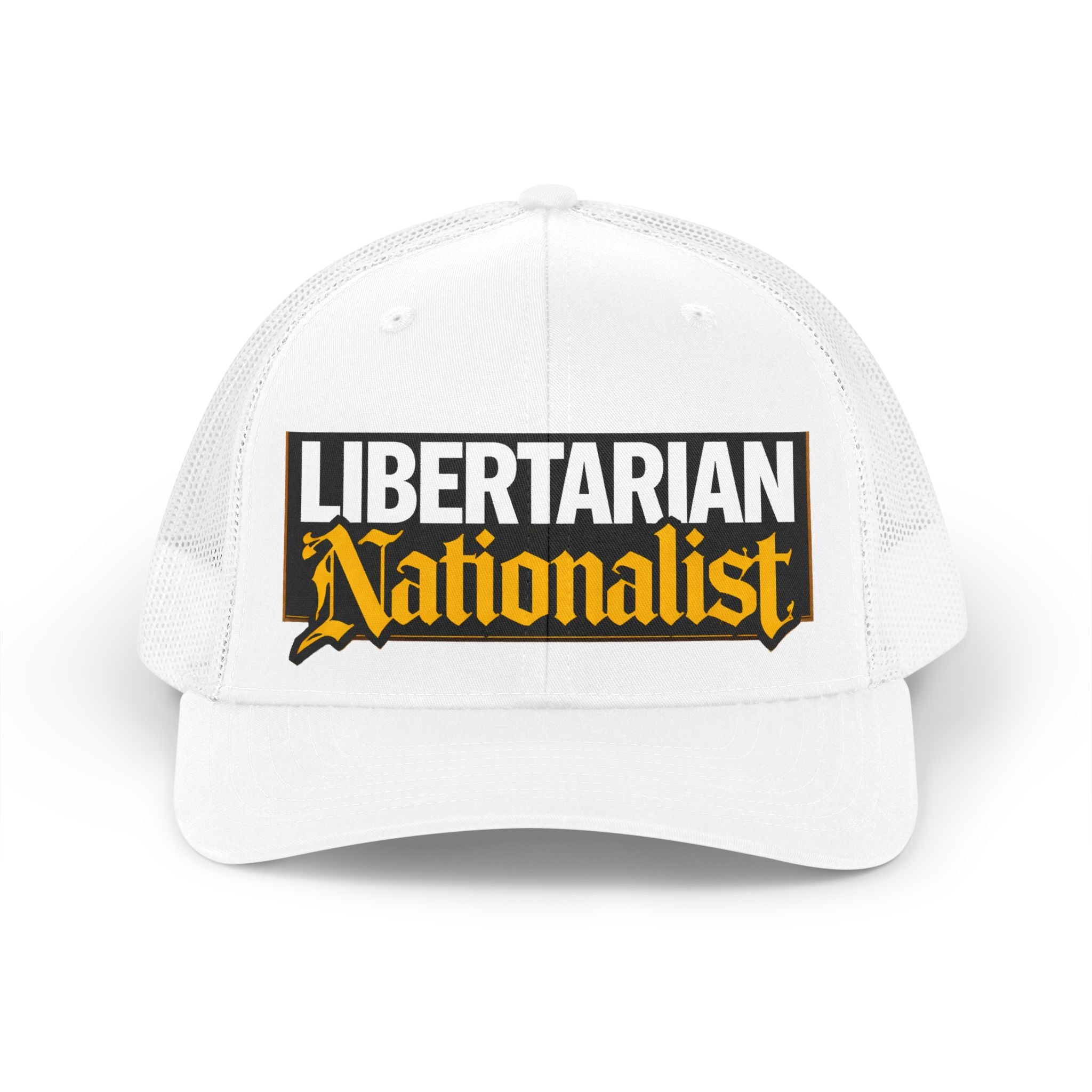 Trucker Hat - "Libertarian Nationalist" Retro Mesh Cap