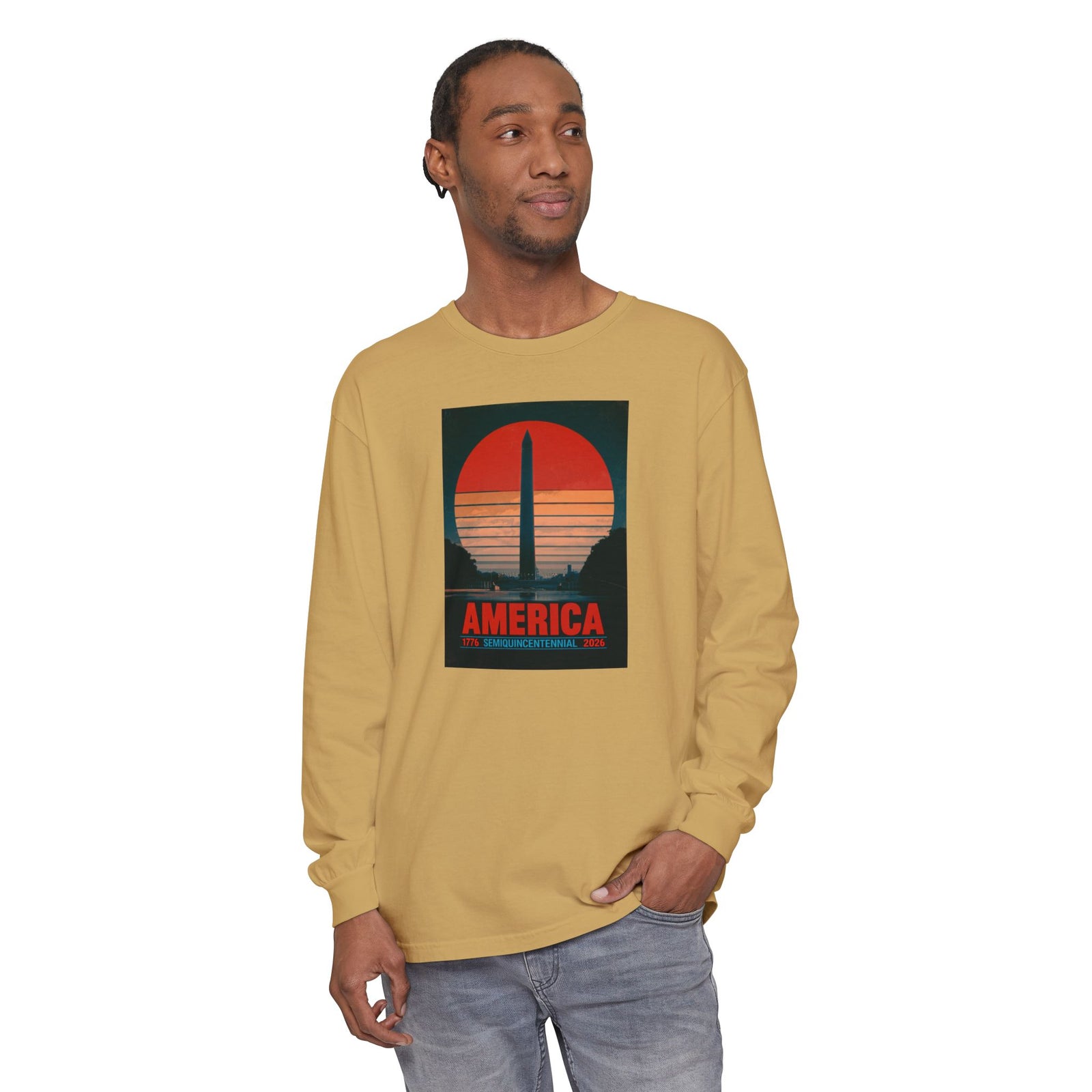 America 1776–2026 Semiquincentennial Long Sleeve T-Shirt