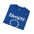 Liberty250 T-Shirt — Vintage Betsy Ross Star Circle Patriotic Tee