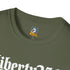 Liberty250 T-Shirt — Vintage Betsy Ross Star Circle Patriotic Tee