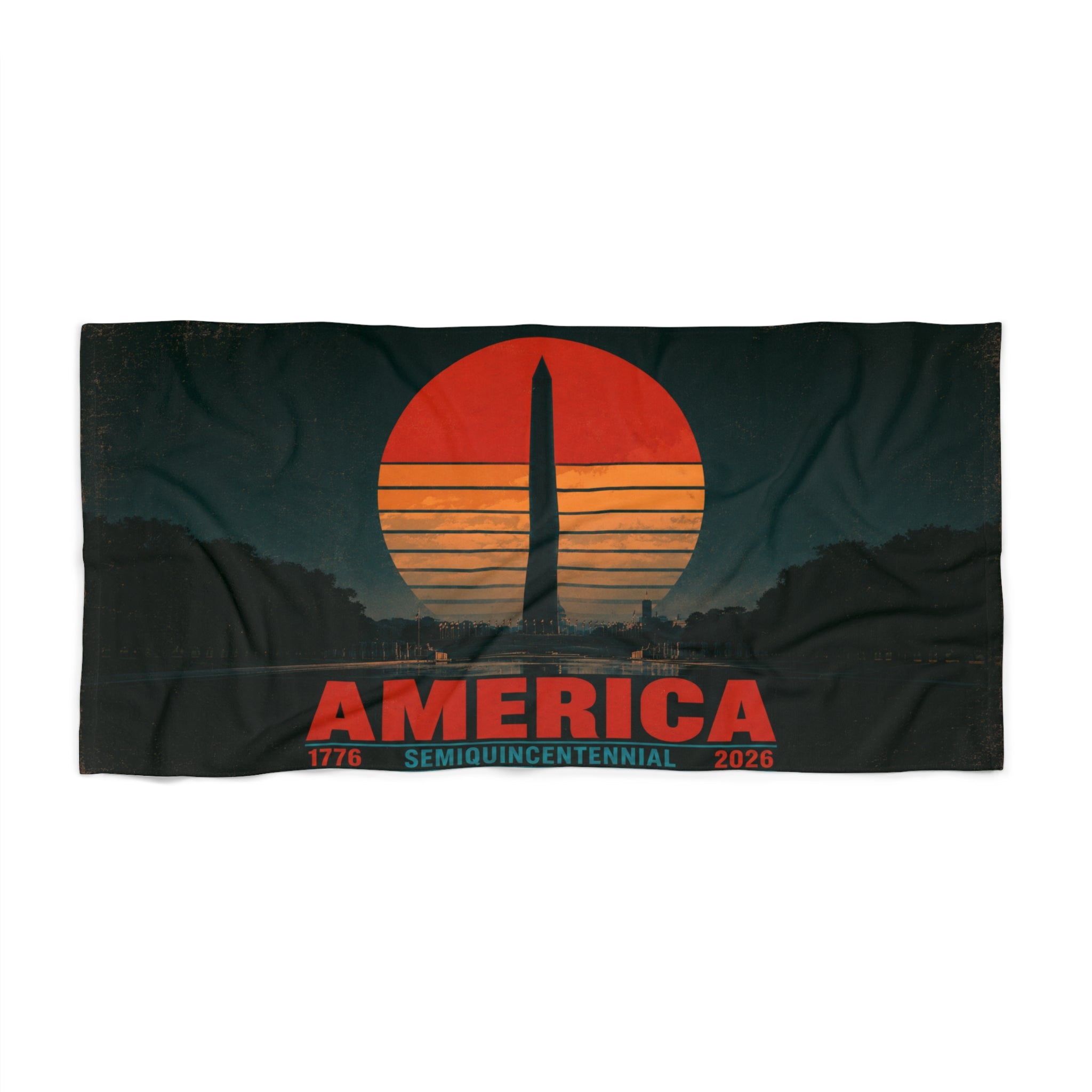 America 1776–2026 Semiquincentennial Beach Towel