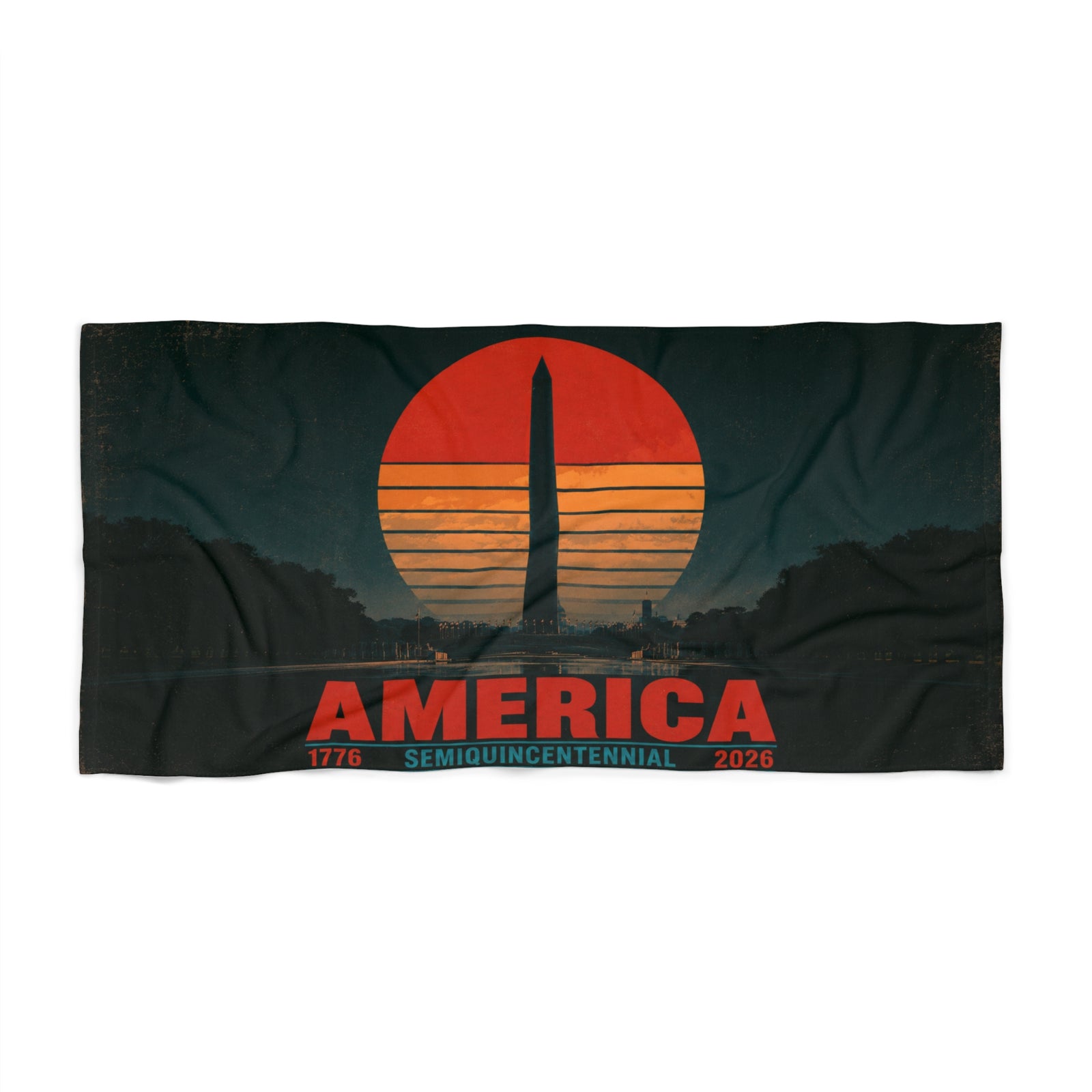 America 1776–2026 Semiquincentennial Beach Towel