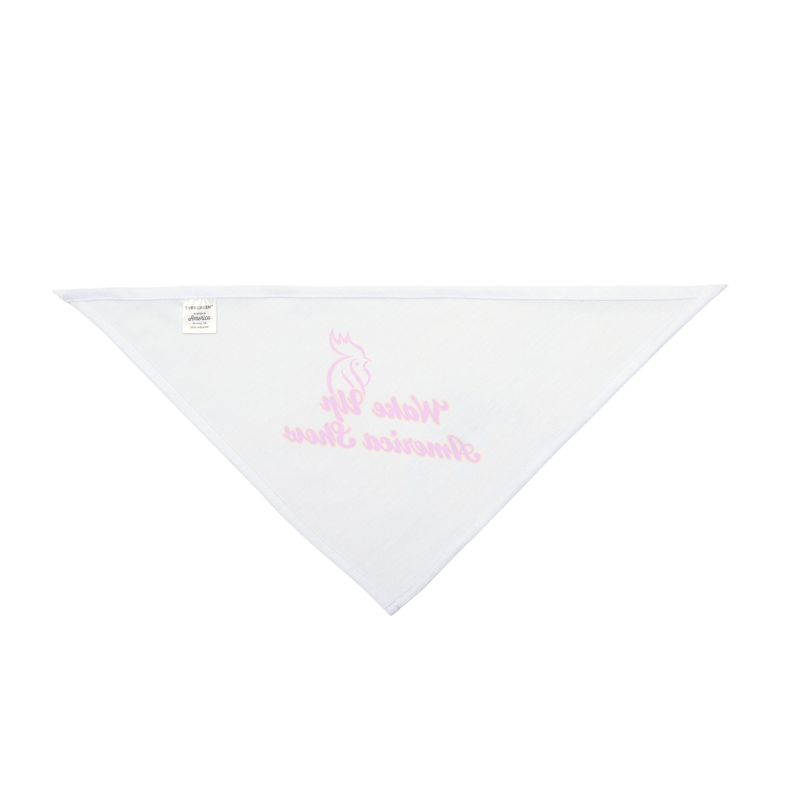 Wake Up America Show Pet Bandana Version 2