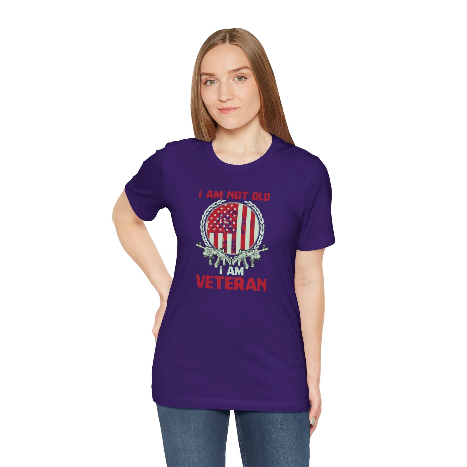 Walton & Johnson: I Am Not Old, I Am Veteran T-Shirt