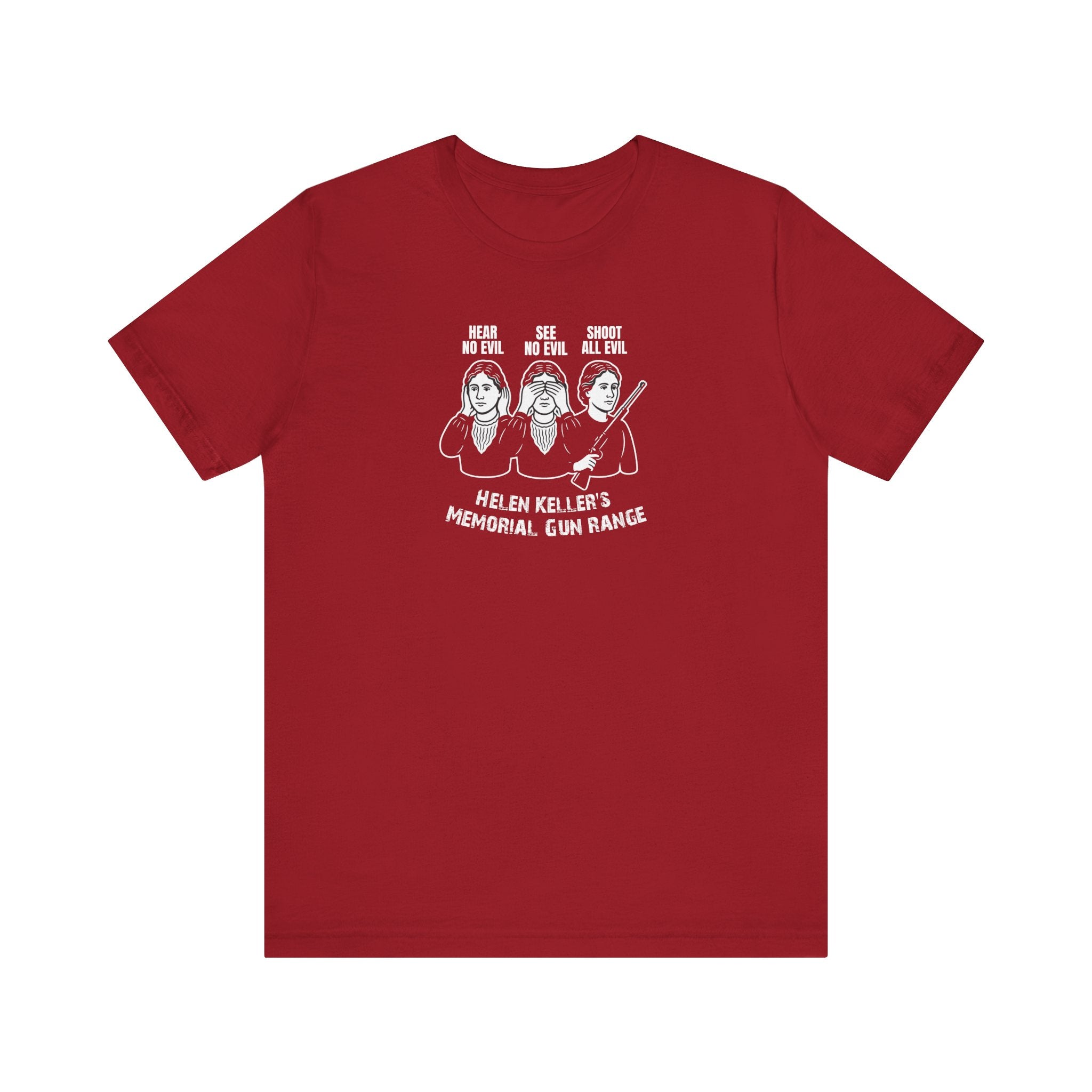Walton & Johnson: Helen Keller "Hear No Evil, See No Evil" T-Shirt