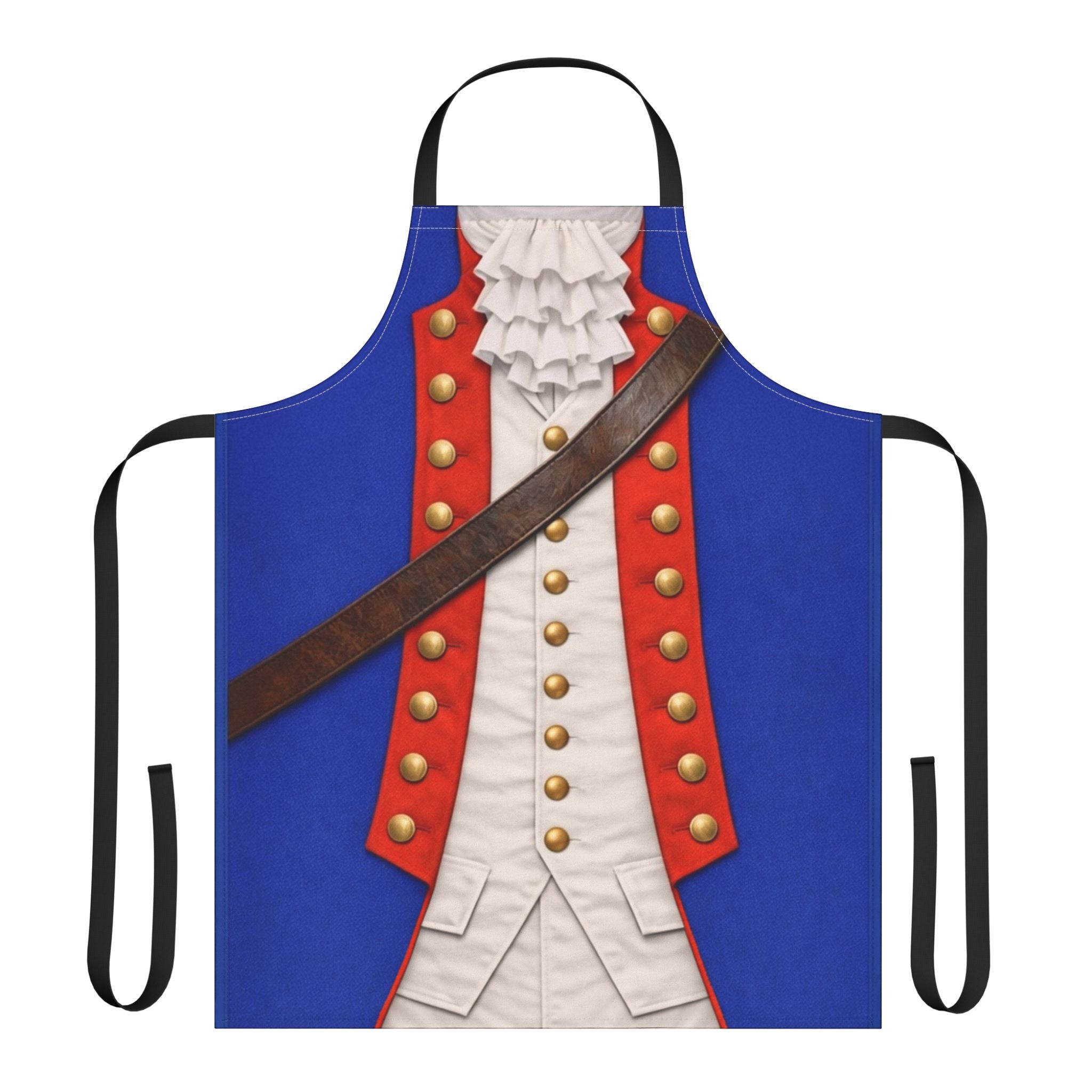 Colonial Soldier Costume Apron – Revolutionary War Kitchen Apron