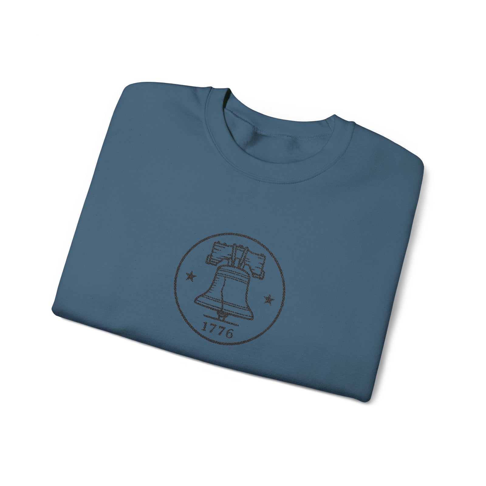 Liberty Bell 1776 Embroidered Sweatshirt