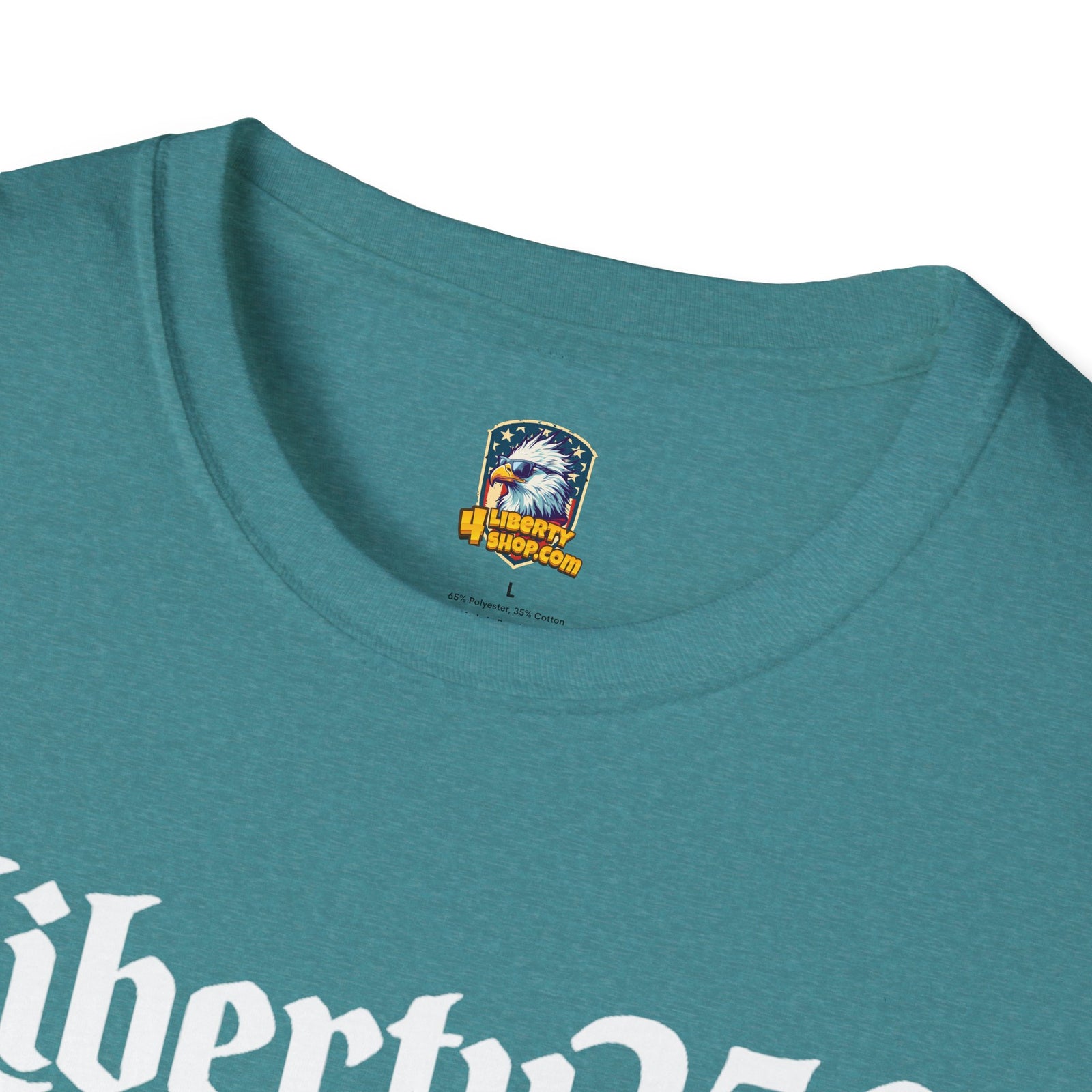 Liberty250 T-Shirt — Vintage Betsy Ross Star Circle Patriotic Tee