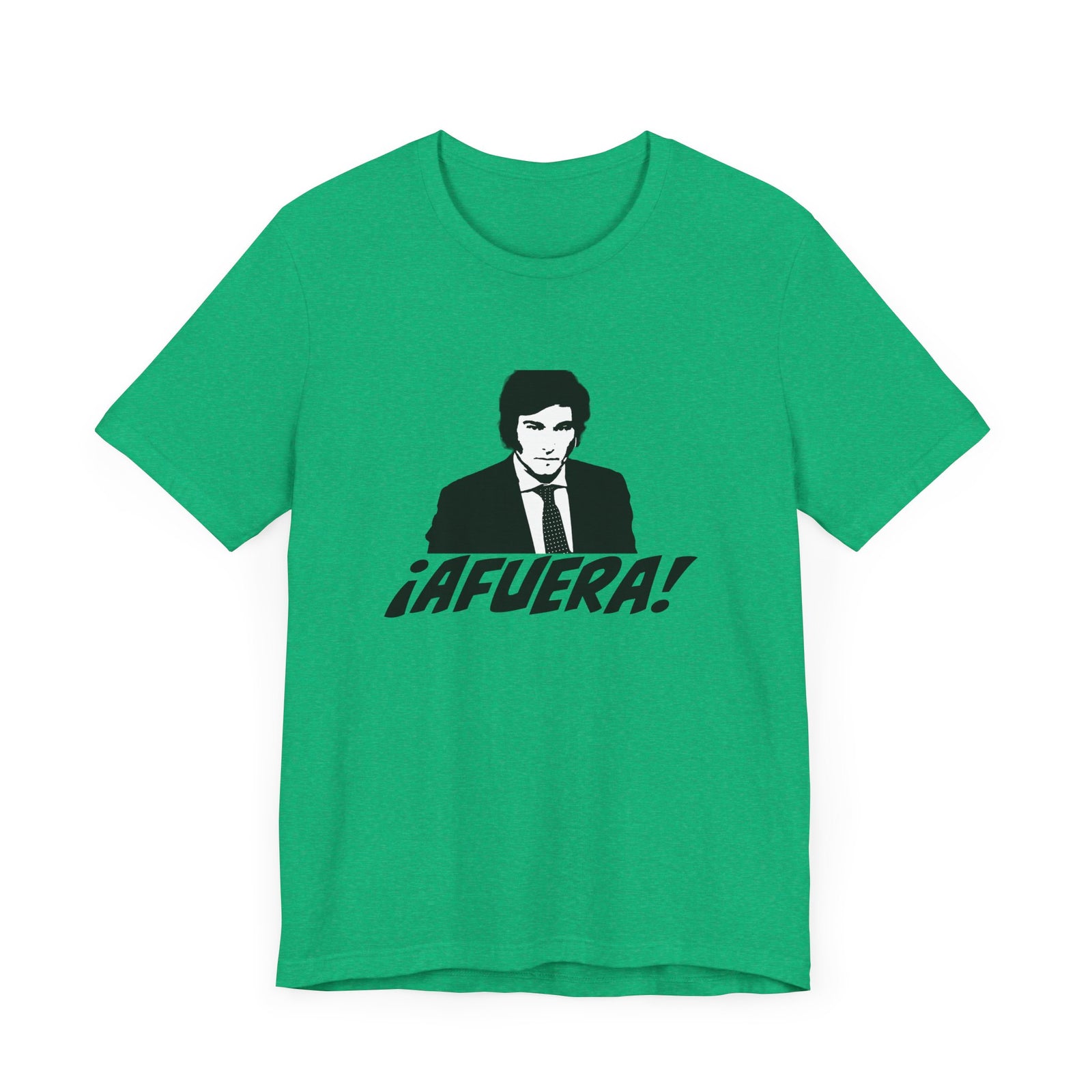 Walton & Johnson: Afuera! Javier Milei Unisex Jersey Tee