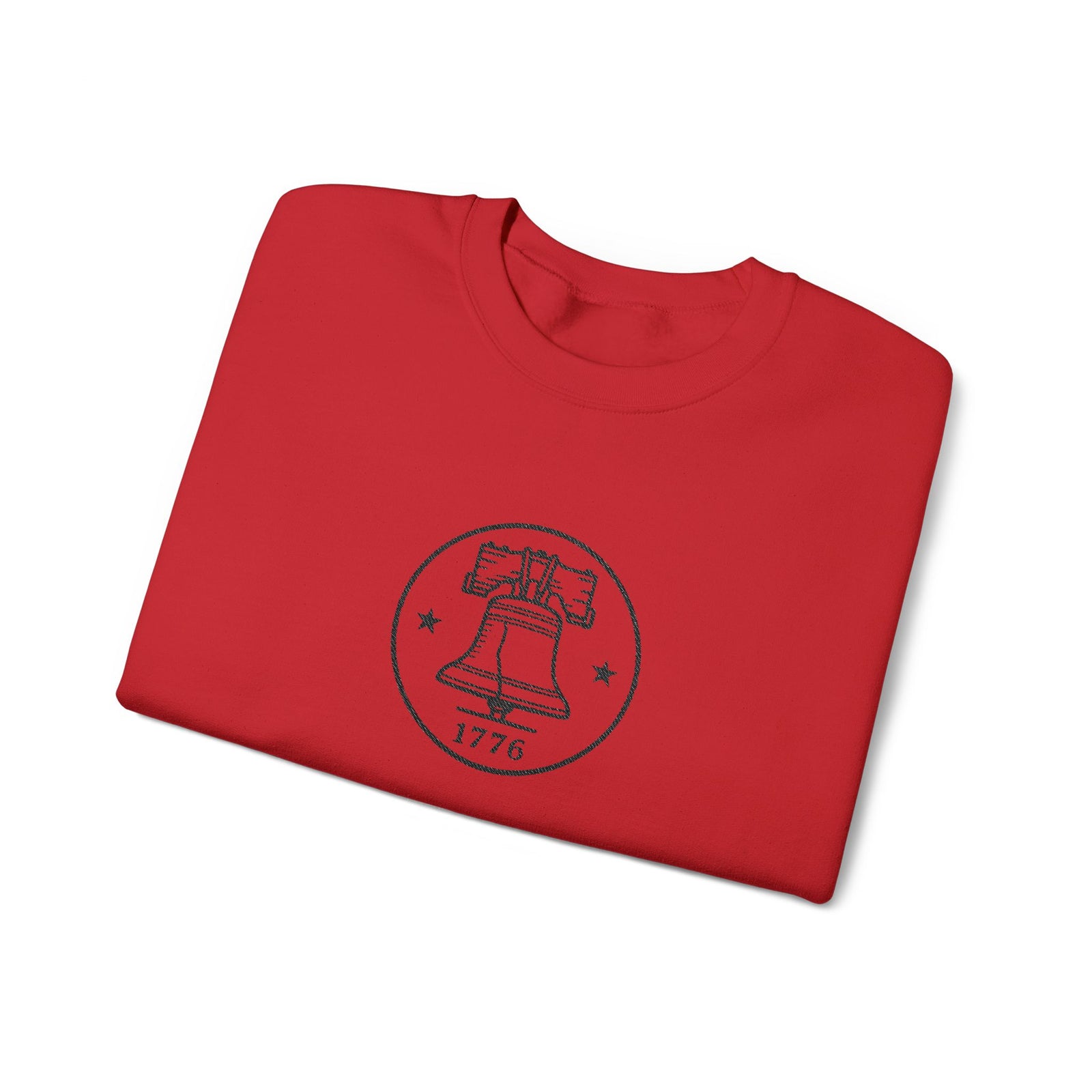 Liberty Bell 1776 Embroidered Sweatshirt