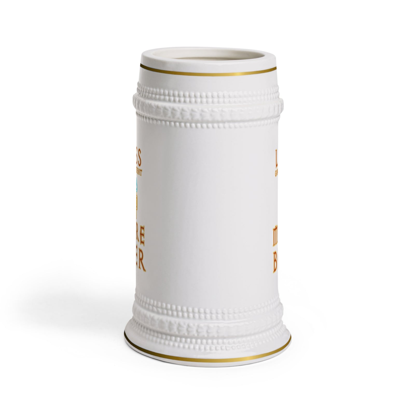 Less Government More Beer Stein Mug - Patriotic Beer Stein