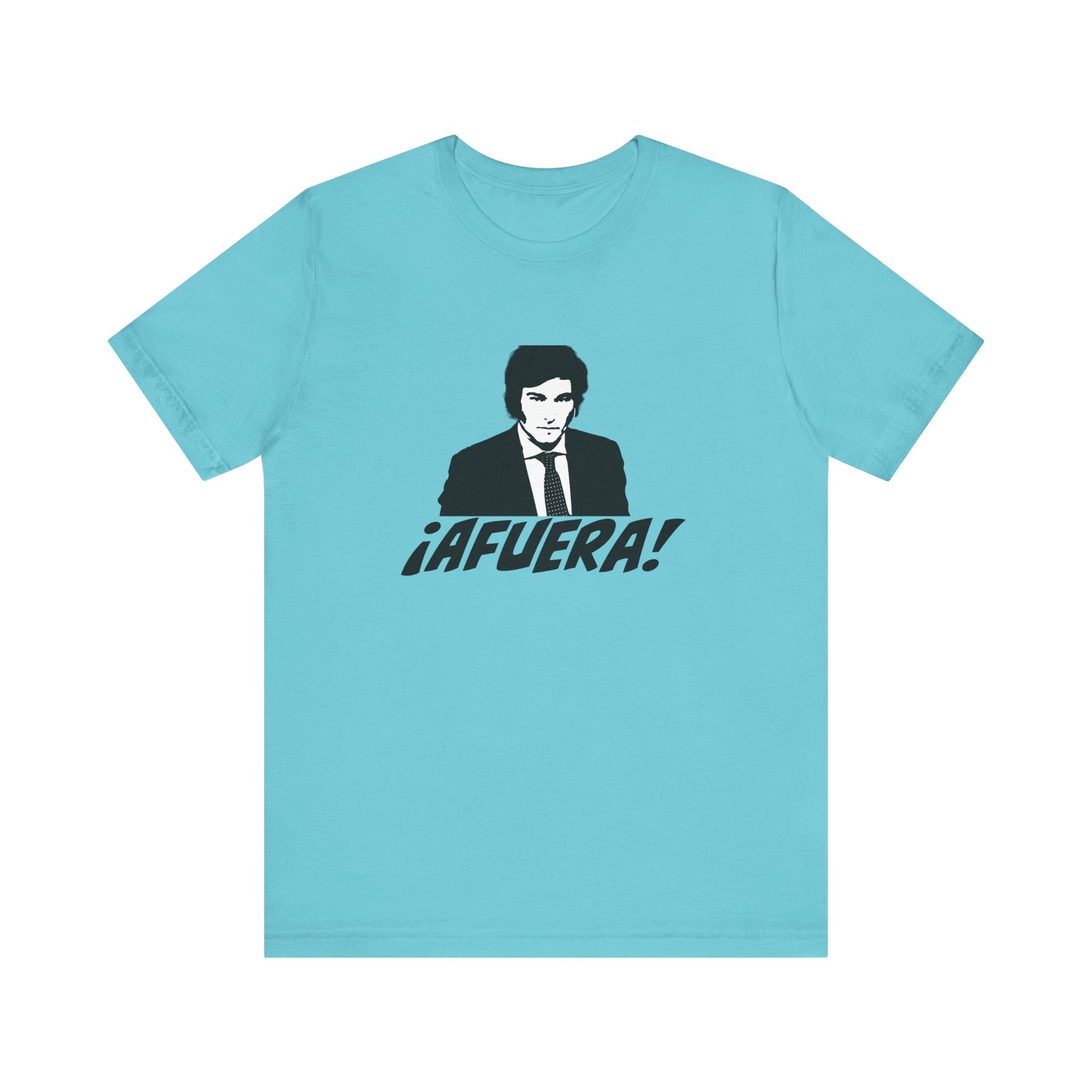Walton & Johnson: Afuera! Javier Milei Unisex Jersey Tee