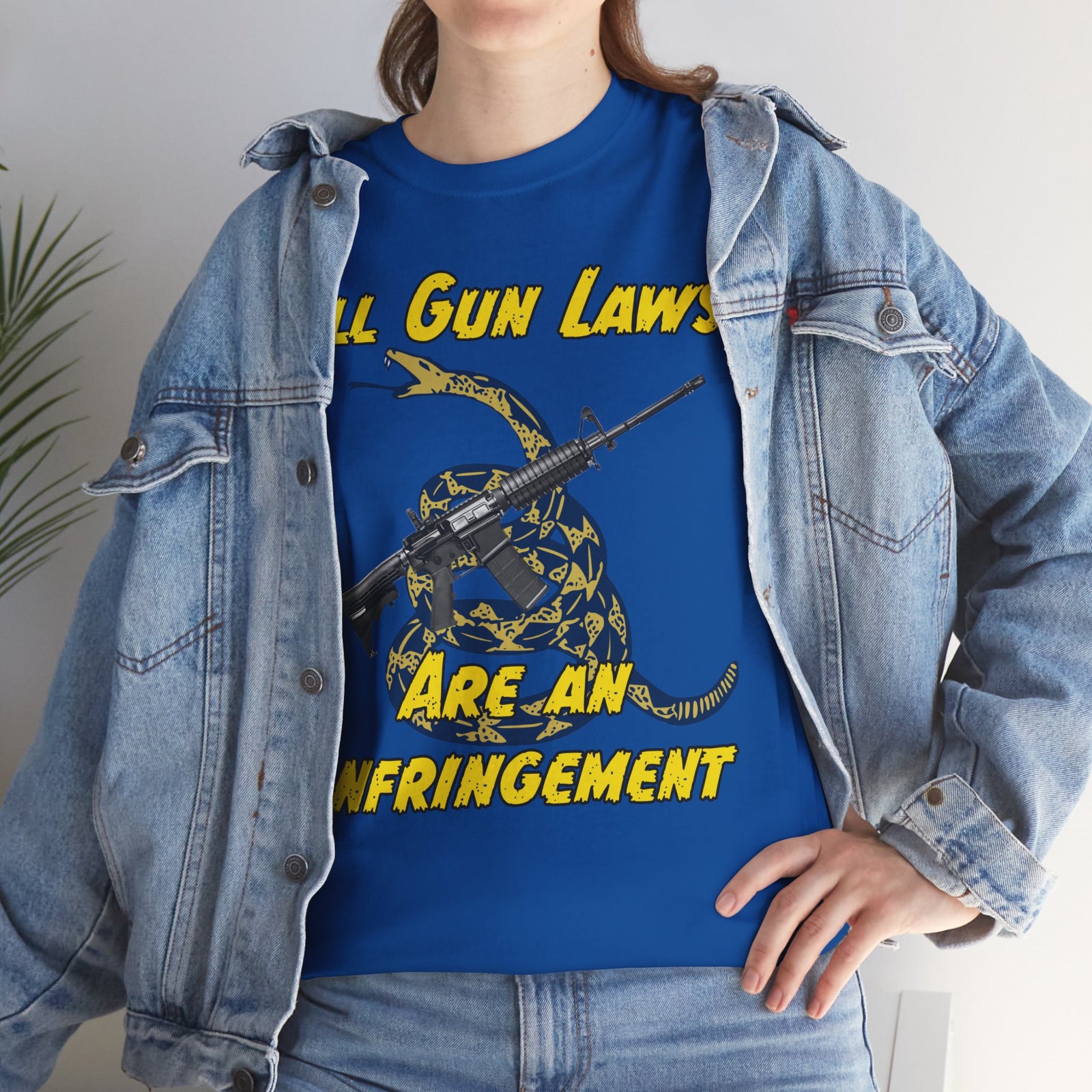 Judge Nap: All Gun Laws Are Infringements AR15 Gadsden T-Shirt