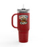 Insulated Travel Mug - "Less Government More Coffee" 40oz Stainless Tumbler