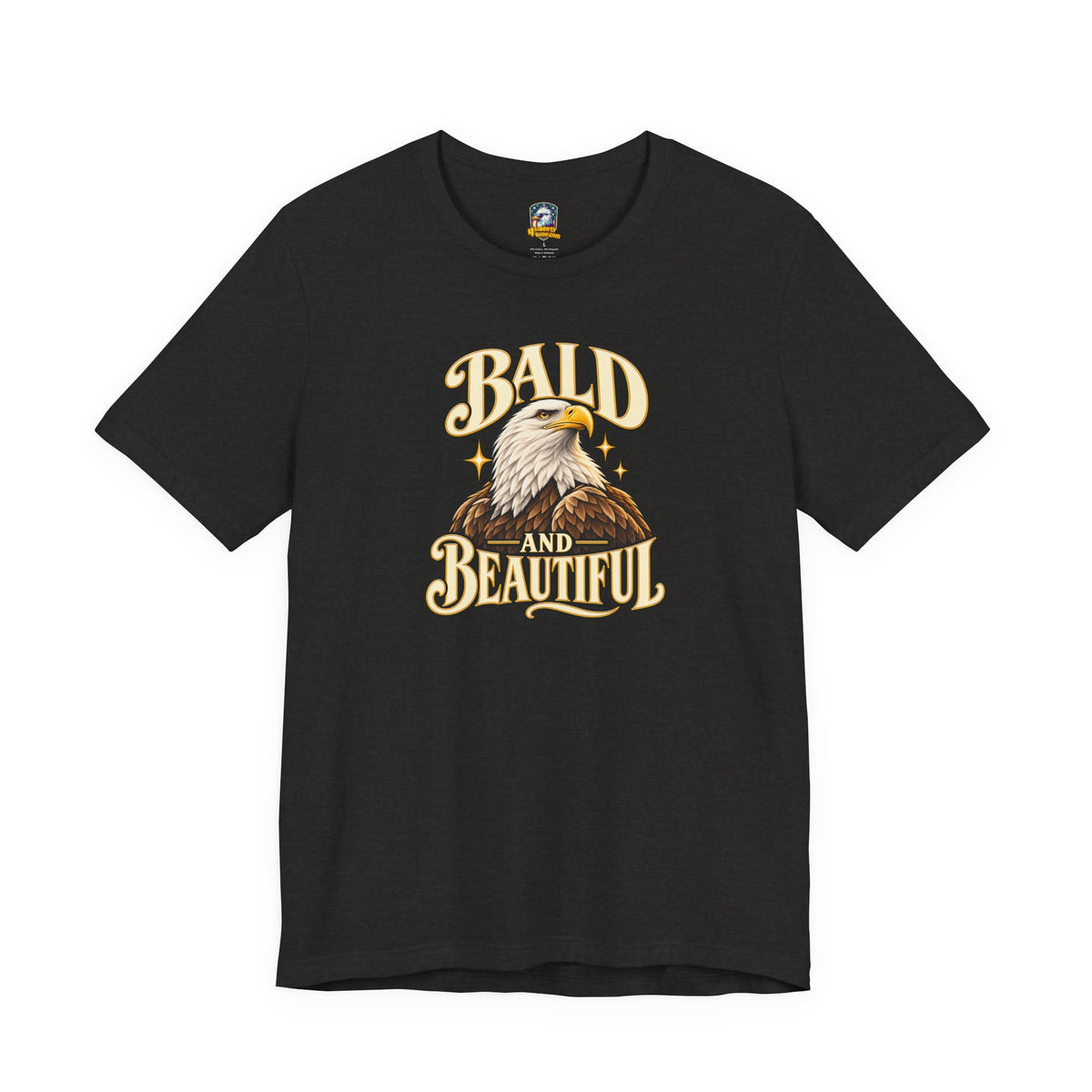 Bald and Beautiful Eagle T-Shirt - 4LibertyShop.com