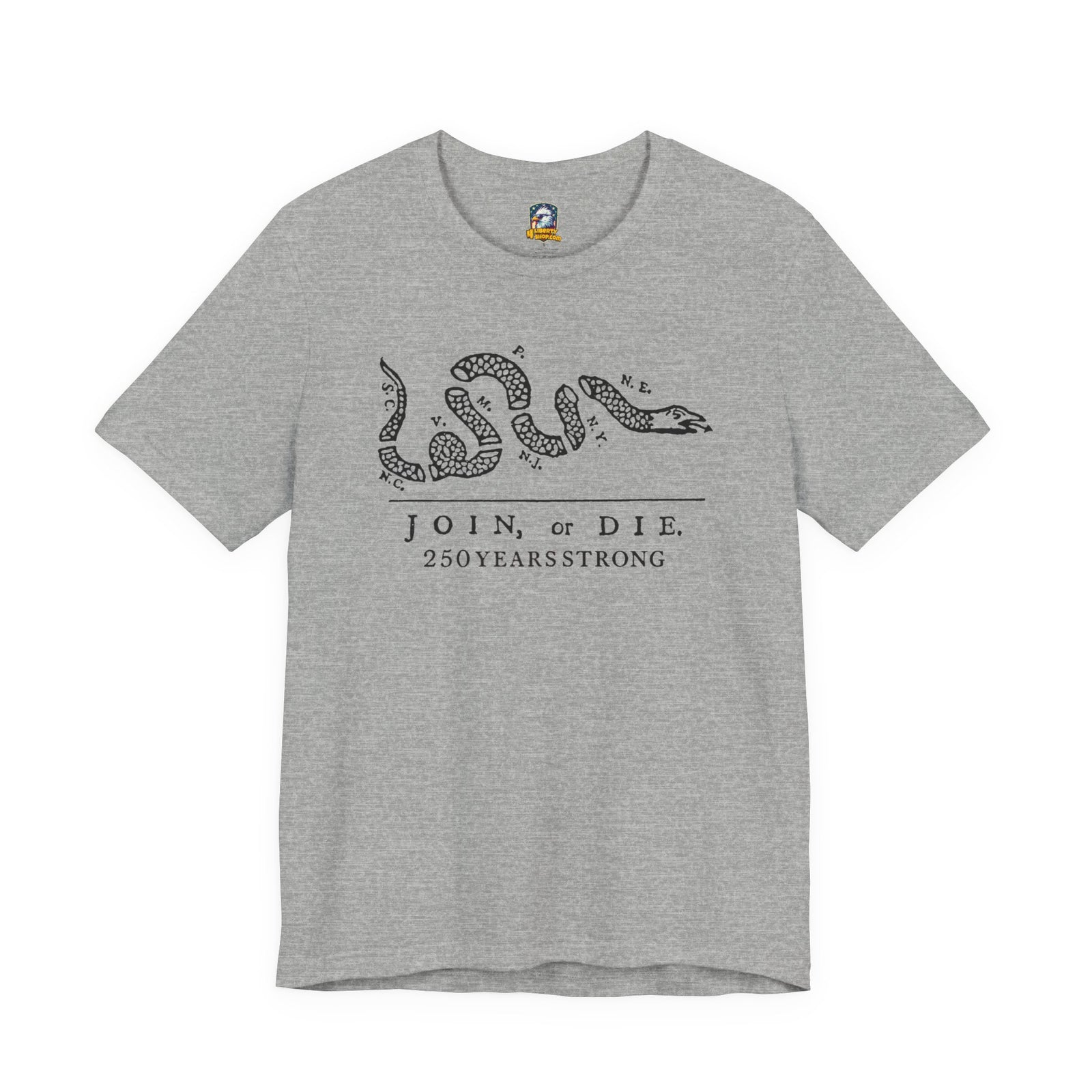 Join or Die Snake: 250 Years Strong T-Shirt