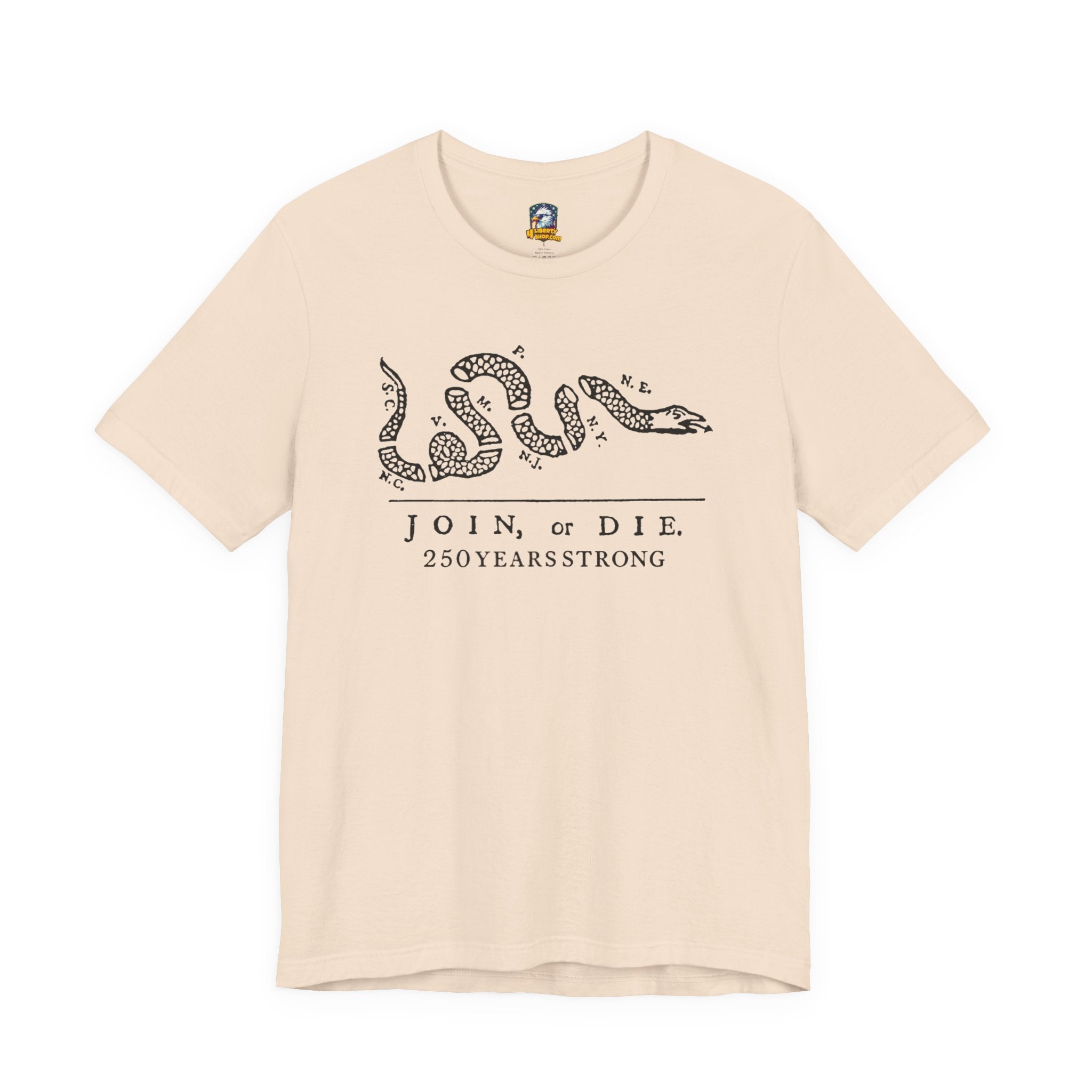 Join or Die Snake: 250 Years Strong T-Shirt
