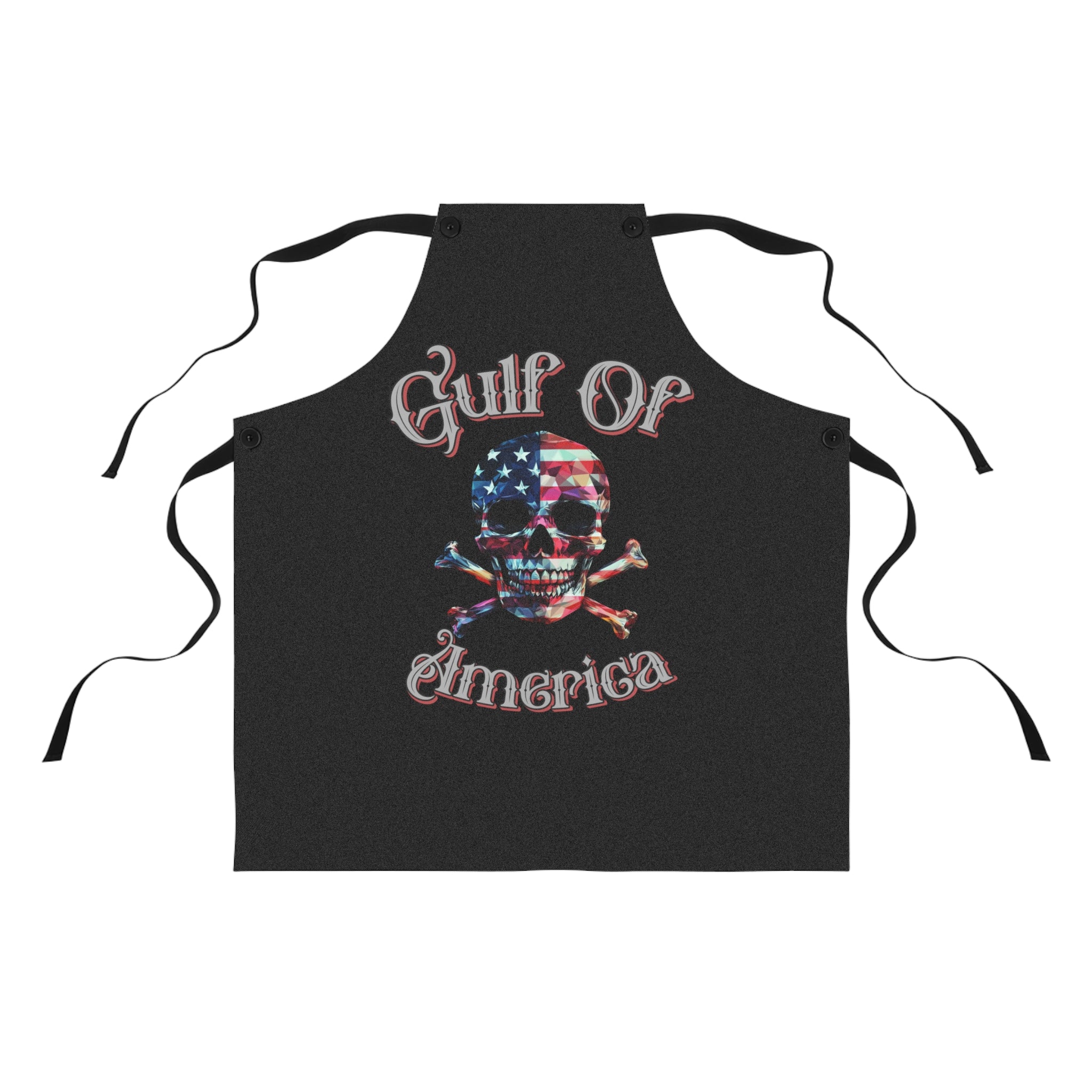 Gulf Of America Skull Apron