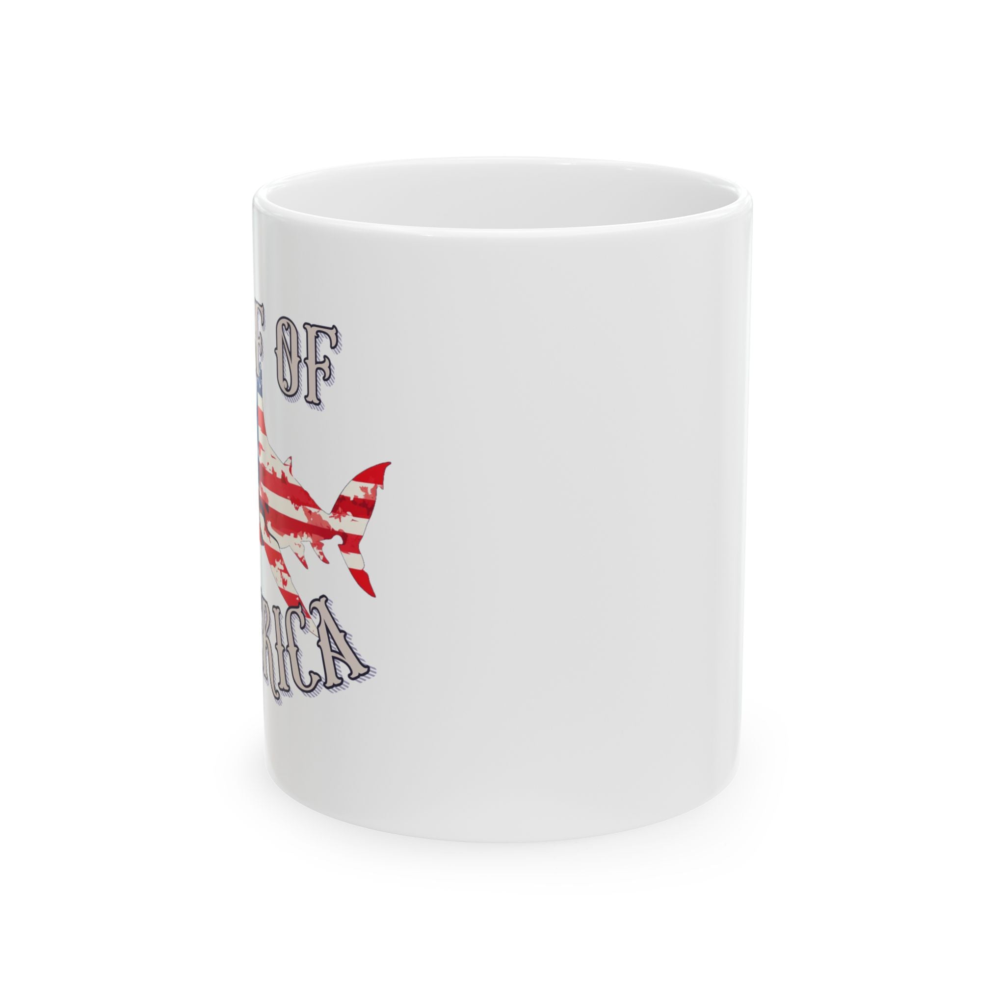 Walton & Johnson: Gulf of America Shark Mug, 11oz and 15oz
