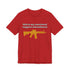 2nd Amendment Tee — "this is my emotional support amendment" Rifle Graphic T‑Shirt
