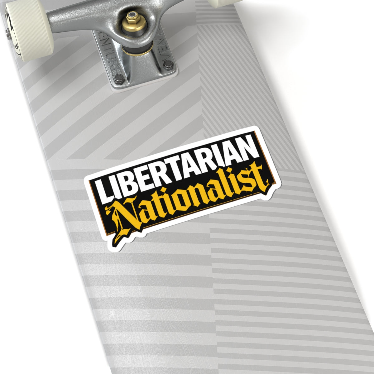 Libertarian Nationalist Sticker — Political Laptop Decal
