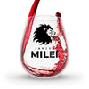 Javier Milei Lion Stemless Wine Glass, 11.75oz