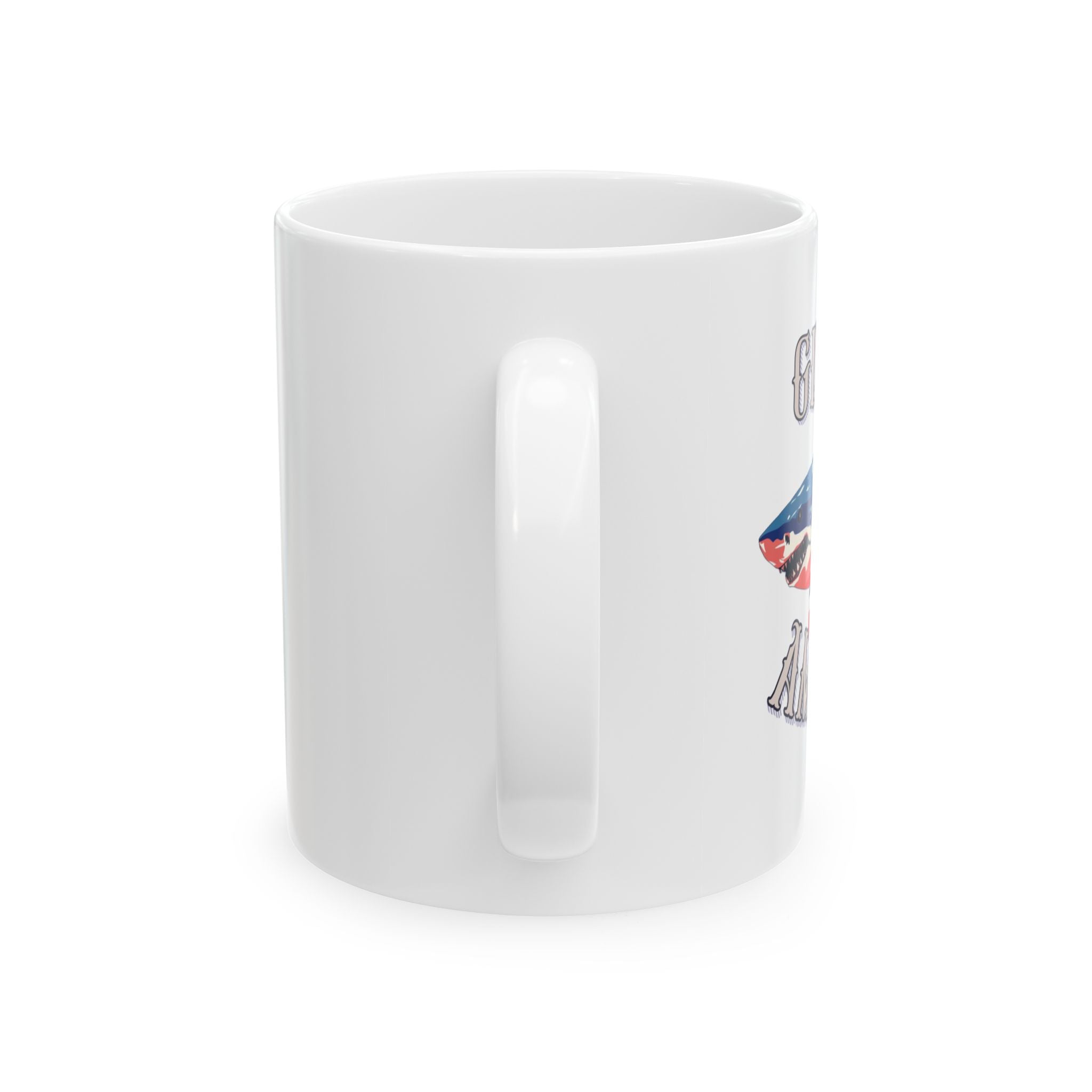 Walton & Johnson: Gulf of America Shark Mug, 11oz and 15oz