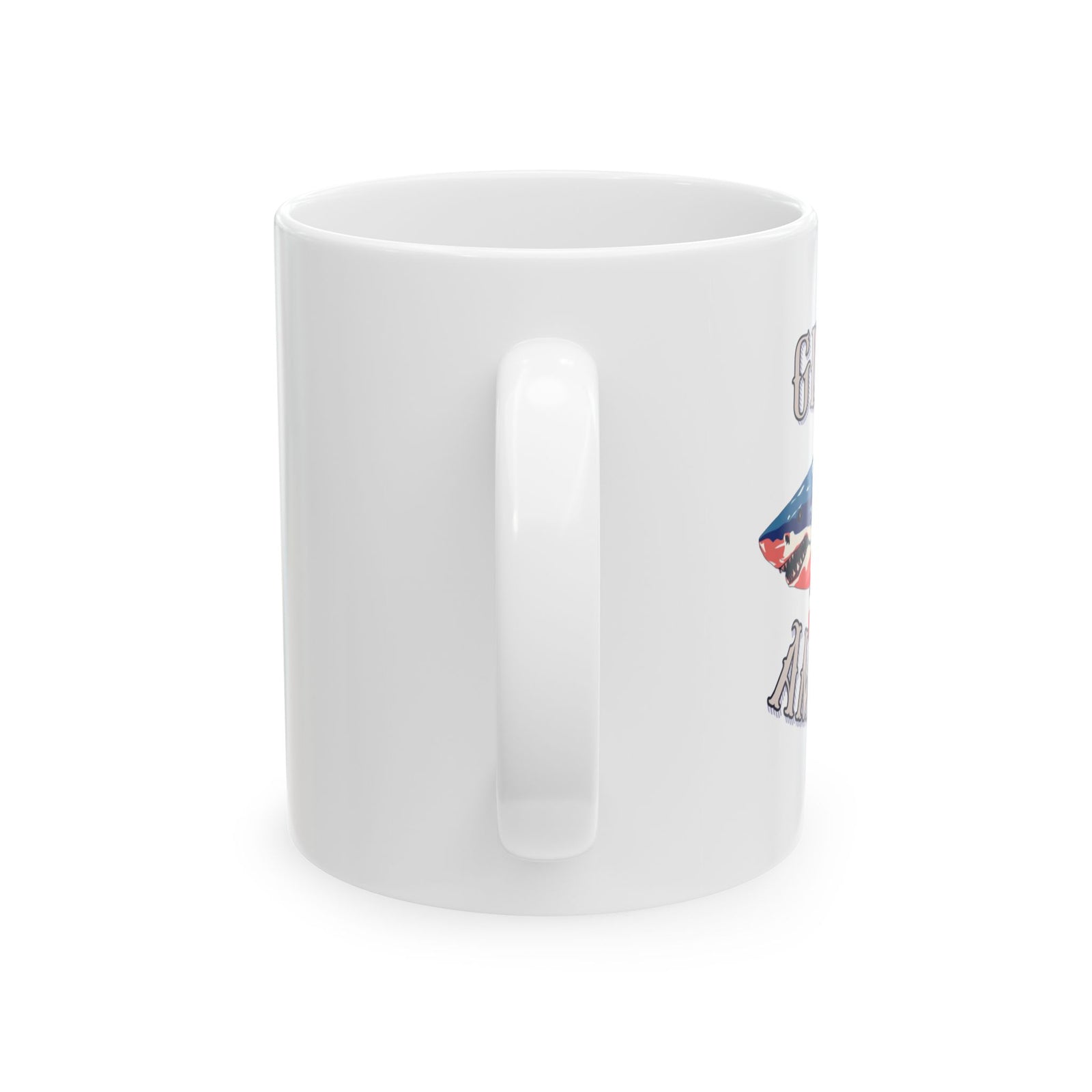 Walton & Johnson: Gulf of America Shark Mug, 11oz and 15oz