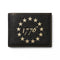 1776 Betsy Ross Stars Leather Wallet