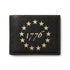 1776 Betsy Ross Stars Leather Wallet