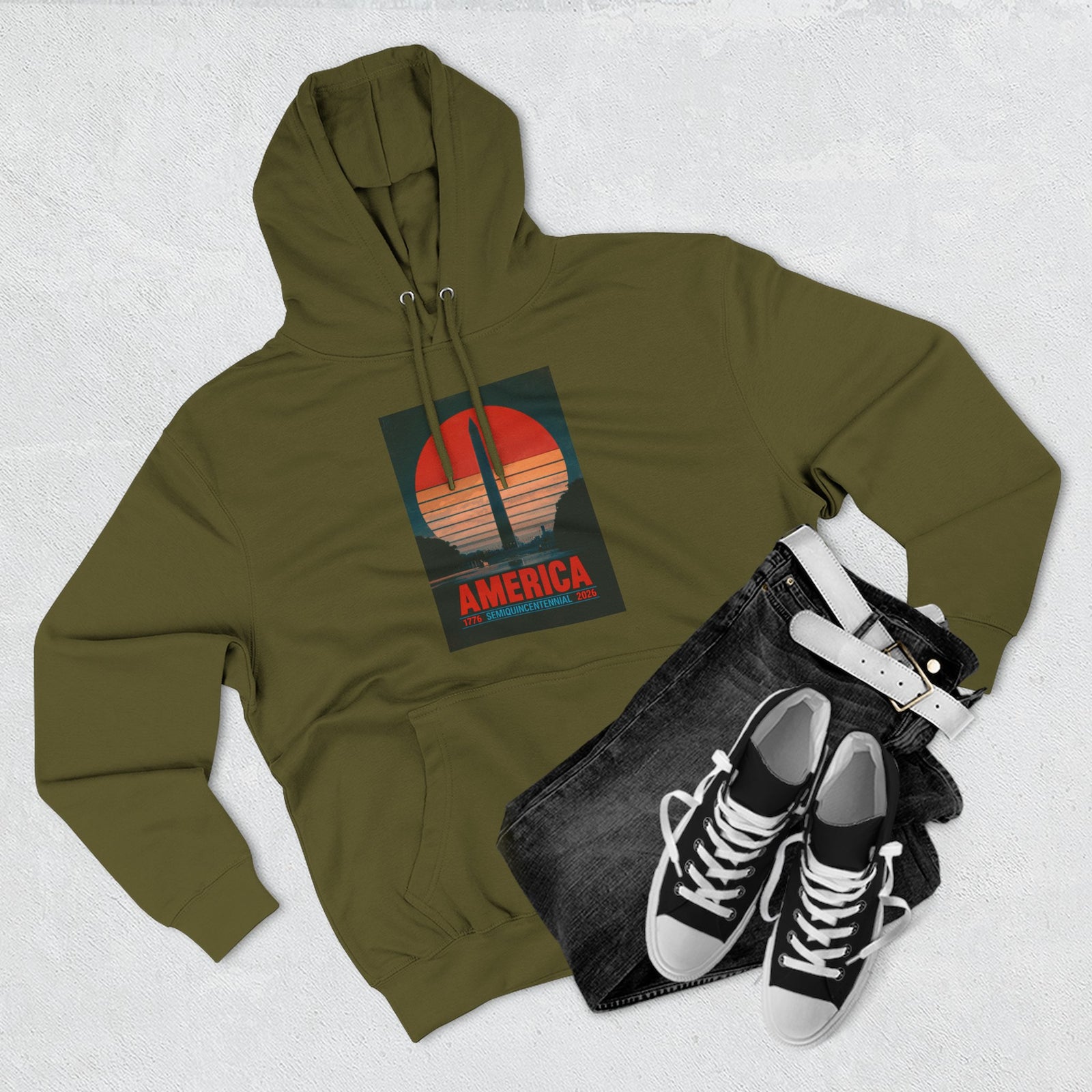 America 1776–2026 Semiquincentennial Hoodie