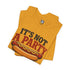 Funny Hot Dog T-Shirt — "It's Not a Party Until My Wiener Comes Out" Graphic Tee