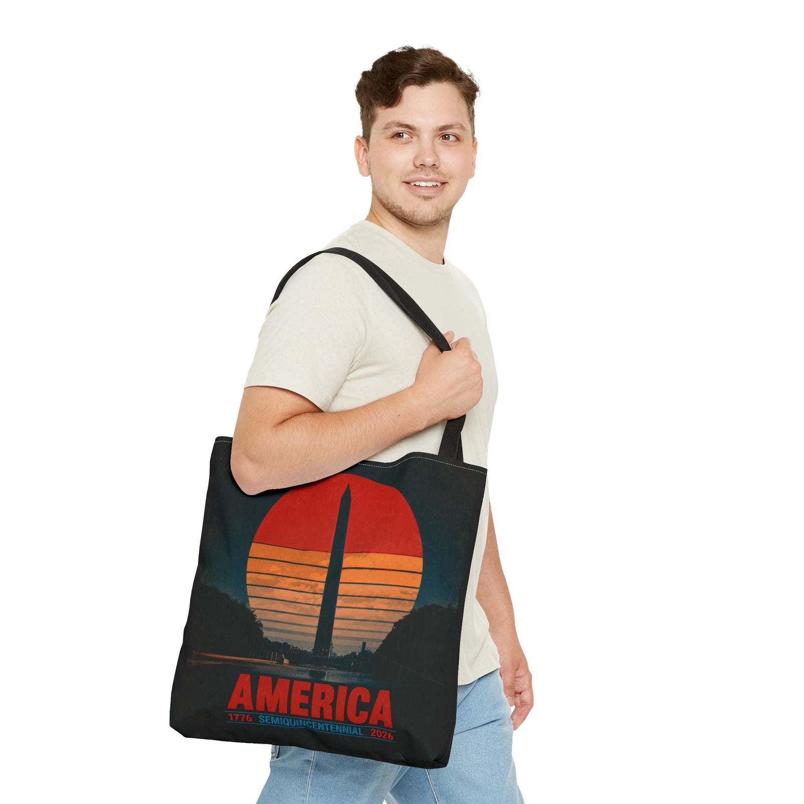 America 1776–2026 Semiquincentennial Tote Bag