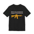 2nd Amendment Tee — "this is my emotional support amendment" Rifle Graphic T‑Shirt