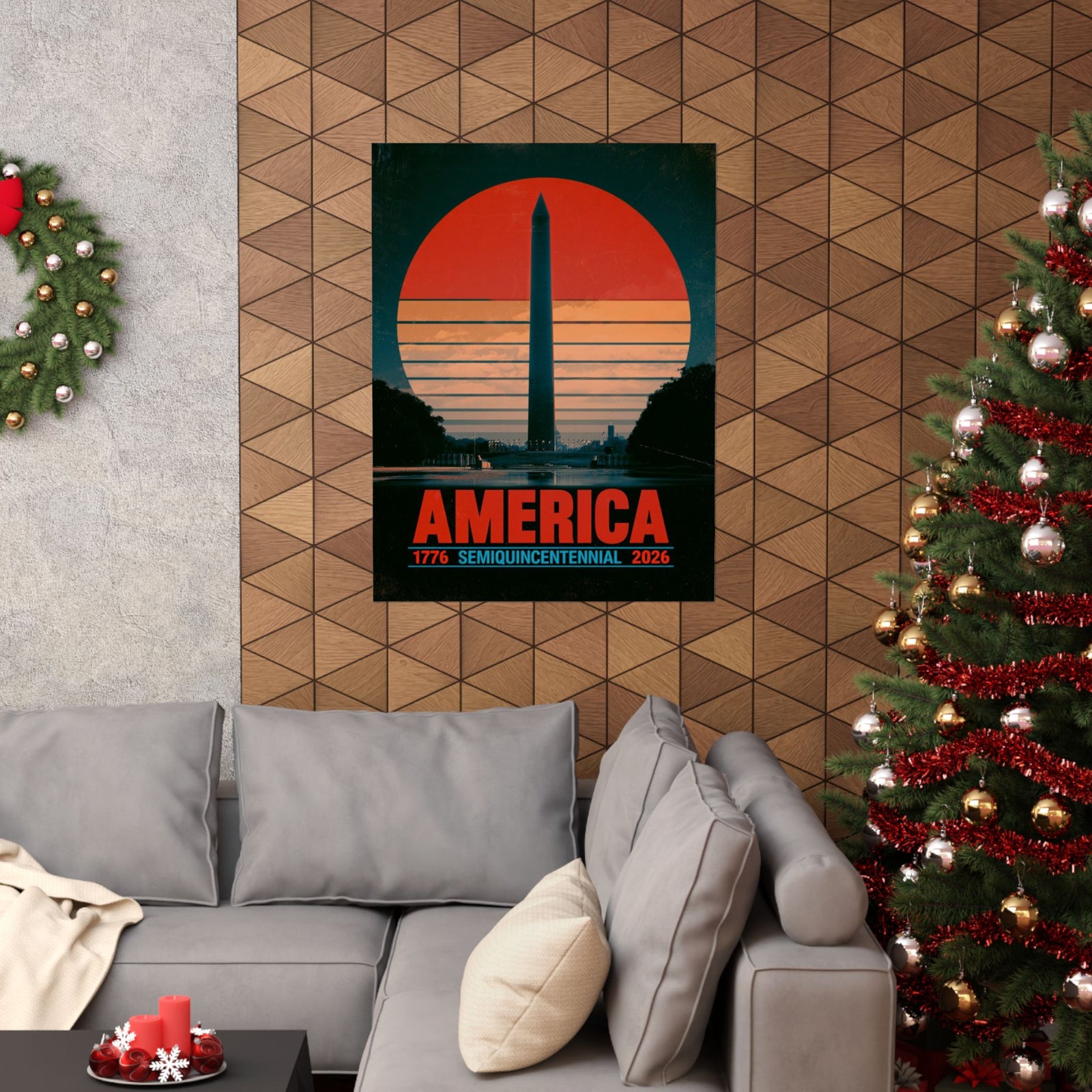 America 1776–2026 Semiquincentennial Poster